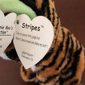 Beanie Boo. Stripes. Gently used